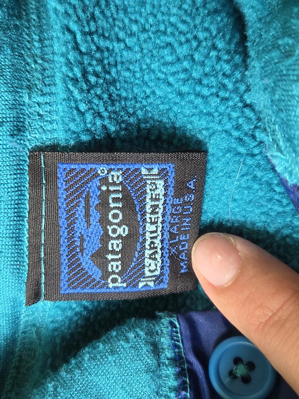 Patagonia Capilene Vintage Teal Base Layer